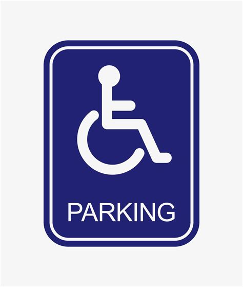 parking for disabled people.